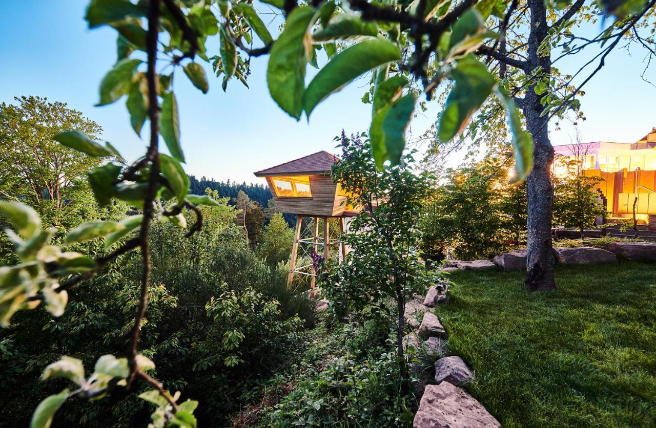 Hotel Kronelamm Im Schwarzwald บาด ไทนาค-ซาเวลชไตน์ ภายนอก รูปภาพ